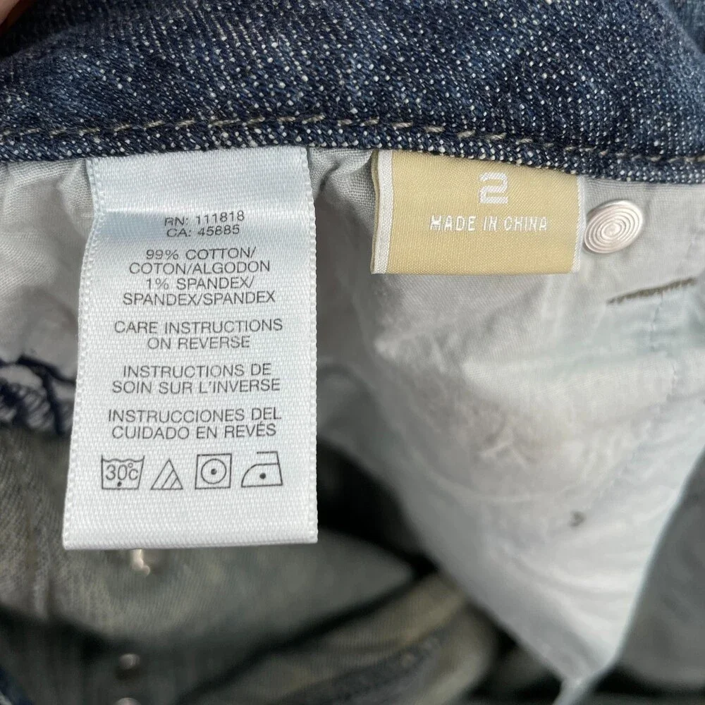 MICHAEL KORS Studded Cropped Capri Jeans Size 2